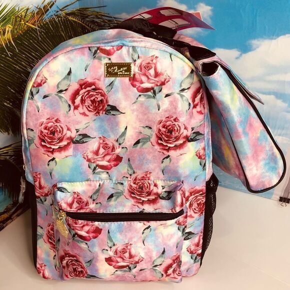 Betsey Johnson LuvBetsey Floral Print Backpack Set - Picture 6 of 8